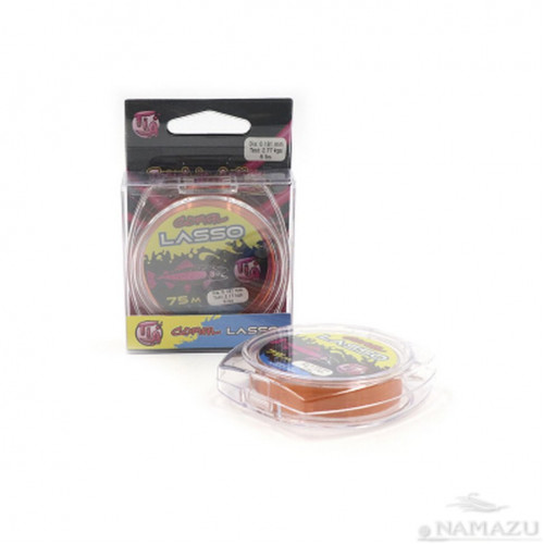 Леска Namazu Pro TiA Coral Lasso, 75 м, 0,181 мм, до 2,77 кг, коралловая NPT-CL75-0,181 Леска Namazu Pro TiA Coral Lasso, 75 м, 0,181 мм, до 2,77 кг, коралловая NPT-CL75-0,181