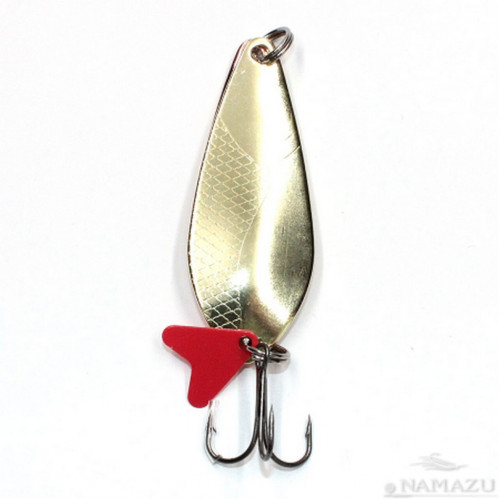 Блесна шумовая Namazu Razor Eye, 18 г, цвет 02-03 (латунь-медь) N-RE18-02-03