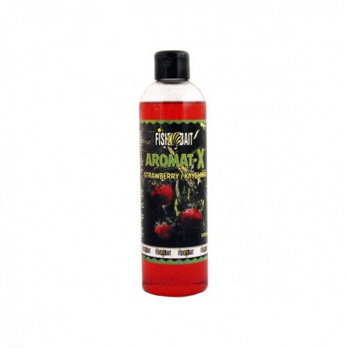 Вкусоароматическая добавка FishBait Aromat-X 500мл Клубника 5484572