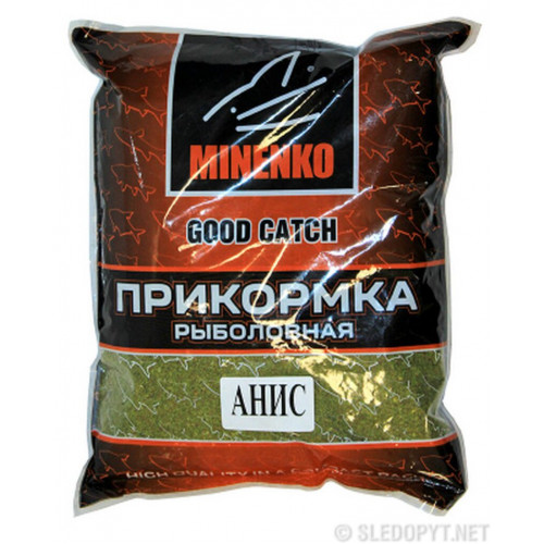 Прикормка Minenko Good Catch Анис 700г (4312) Прикормка Minenko Good Catch Анис 700г (4312)