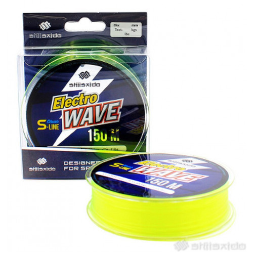 Леска Shii Saido Electro wave, 150 м, 0,148мм, до 1,72 кг, желтая SSE150-0,148 Леска Shii Saido Electro wave, 150 м, 0,148мм, до 1,72 кг, желтая SSE150-0,148