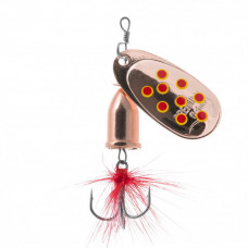 Блесна Premier Fishing Gidra Bug №3, 9г CU с мухой PR-SPRH12B-3CU Блесна Premier Fishing Gidra Bug №3, 9г CU с мухой PR-SPRH12B-3CU