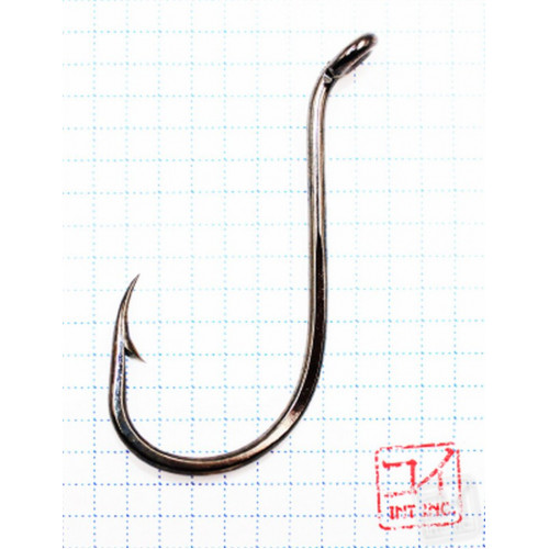 Крючок Koi Beak-Ring № 10/0 , BN (5 шт.) KH7141-10/0BN Крючок Koi Beak-Ring № 10/0 , BN (5 шт.) KH7141-10/0BN