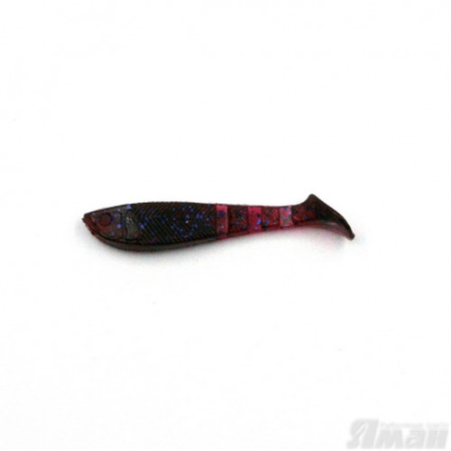 Виброхвост Yaman Light-Flake, 2,5", цвет 04 - Grape, 6 шт Y-LF25-04