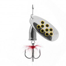 Блесна Premier Fishing Gidra Bug Black №5, 15г. NI с мухой PR-SPRH12B-5NI-B Блесна Premier Fishing Gidra Bug Black №5, 15г. NI с мухой PR-SPRH12B-5NI-B