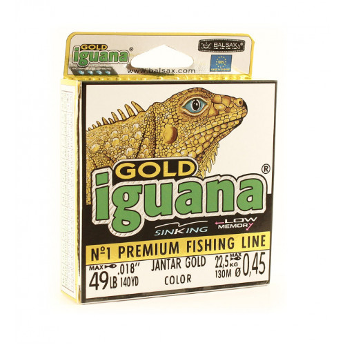 Леска Balsax Iguana Gold Box 130м 0,45 (22,5кг) Леска Balsax Iguana Gold Box 130м 0,45 (22,5кг)
