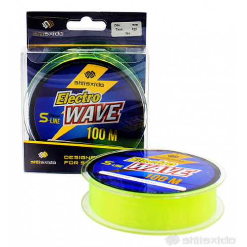 Леска Shii Saido Electro wave, 100 м, 0,148 мм, до 1,72 кг, желтая SSE100-0,148 Леска Shii Saido Electro wave, 100 м, 0,148 мм, до 1,72 кг, желтая SSE100-0,148