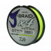 Леска плетеная Daiwa J-Braid X4 135м 0,17мм желтая Леска плетеная Daiwa J-Braid X4 135м 0,17мм желтая